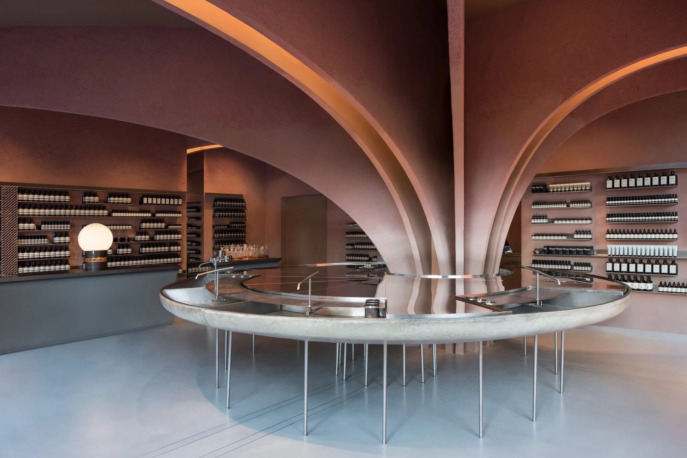 Aesop Store, Duke of York Square, London: retail environment and spatial precision